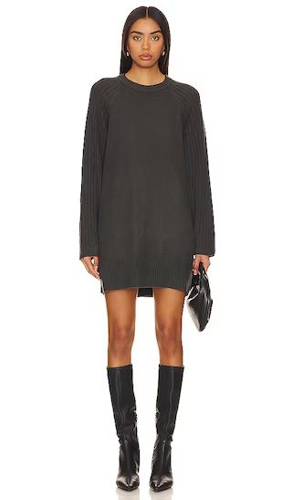 City Girl Sweater Dress in Mineral | Revolve Clothing (Global)