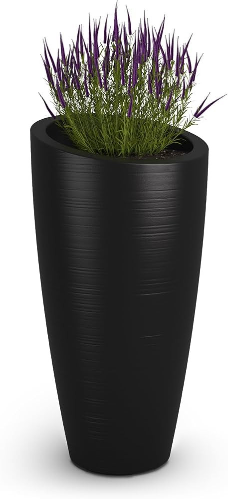 Mayne Modesto 32-Inch Tall Planter – Weather-Resistant Planter for Flowers – Durable Indoor/O... | Amazon (US)