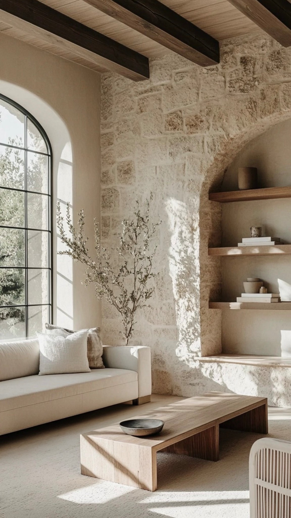 𝙈𝙤𝙙𝙚𝙧𝙣 𝙀𝙪𝙧𝙤𝙥𝙚𝙖𝙣 home design- where warmth & character radiate through arches, rich wood tones & stone accents. 