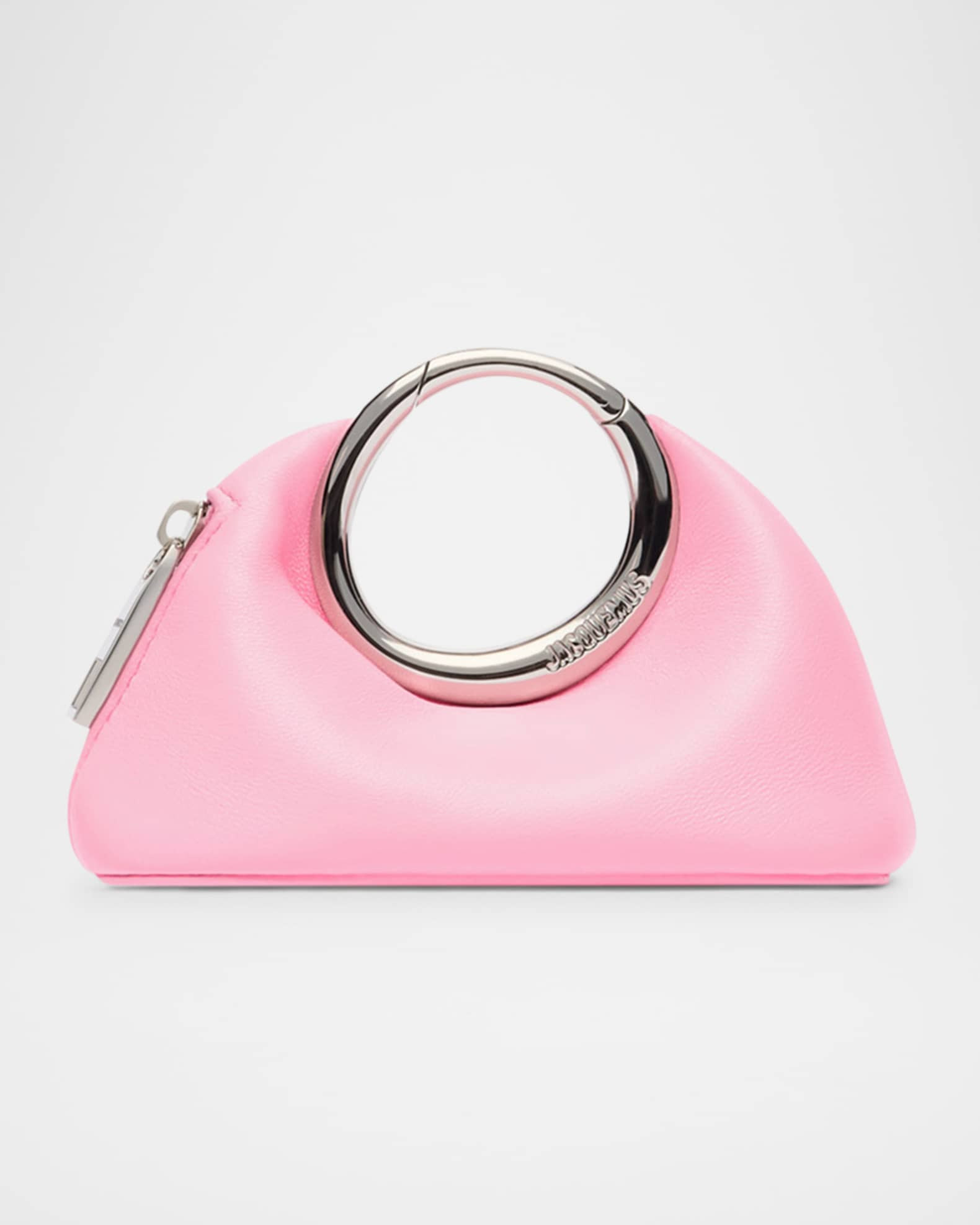 Jacquemus Le Porte Calino Leather Top-Handle Bag | Neiman Marcus