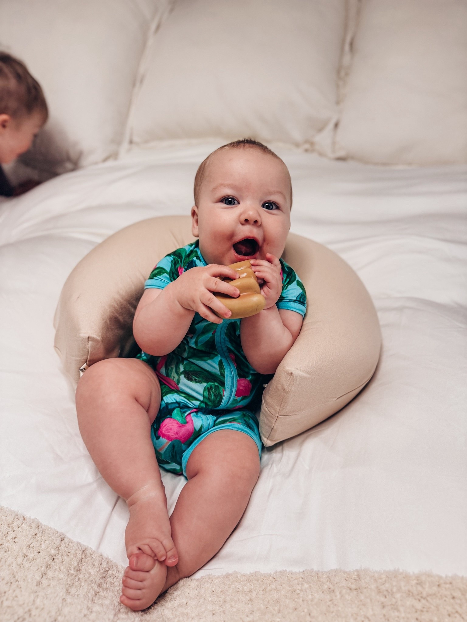 The softest nursing pillow & works for assisting sitting too ✨🫶🏻

#LTKBump #LTKBaby #LTKKids