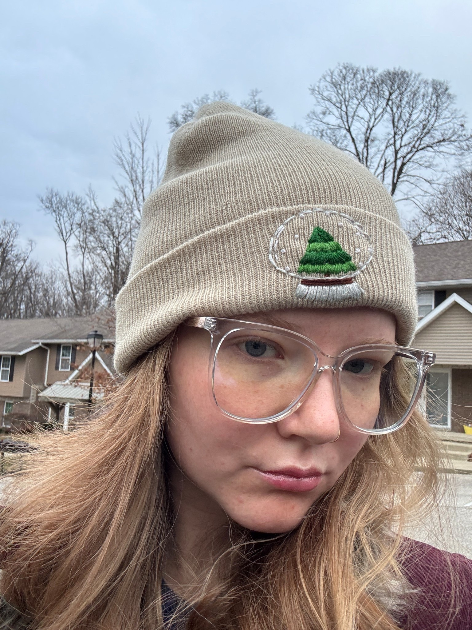 Working on the computer constantly has been giving me headaches like no other! I usually wear these blue light glasses to elevate outfits (hehe🤭) but recently, they’ve helped with my headaches! Check them out 💗

Also, peep the beanie my bestie embroidered for me! So precious <3 

#LTKootd #LTKGiftGuide #LTKHoliday