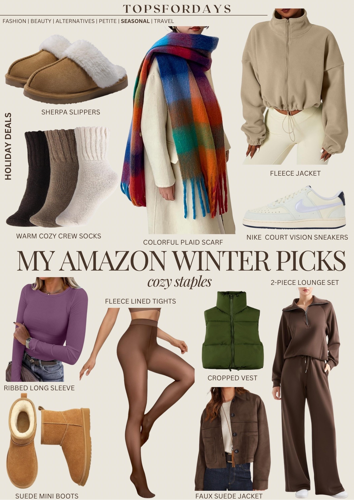 What’s in my Amazon cart for this Winter season ❄️☃️ FYI: all these items are currently on sale for the holidays! These are great to add to your wardrobe or gift them to friends and family 🎁 

#ad #founditonamazon #WinterFavorites2025 @amazon

#LTKSeasonal #LTKHoliday #LTKGiftGuide