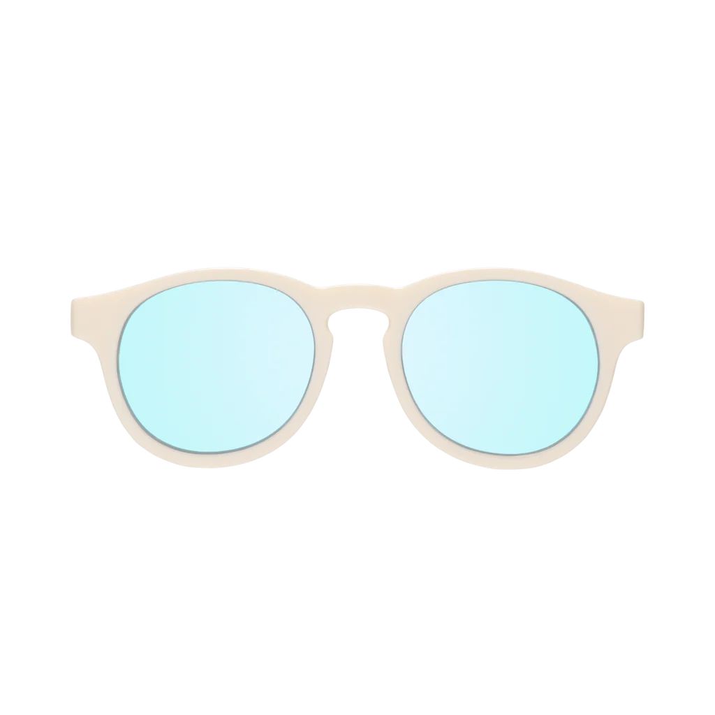 Sweet Cream Keyhole | Turquoise Blue Mirrored Lenses | Babiators
