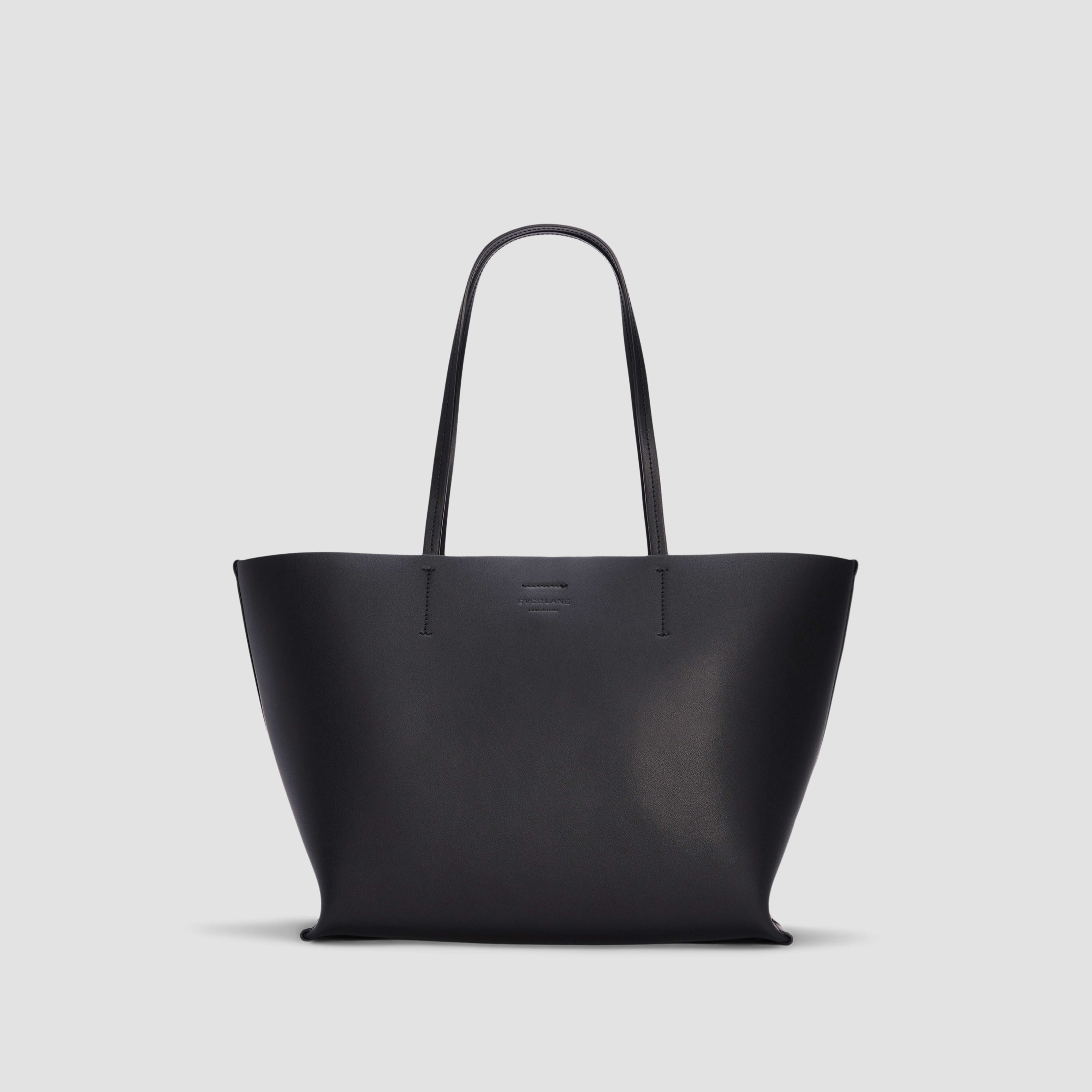 Women's Luxe Medium Italian Leather Tote Bag by Everlane in Black | Everlane