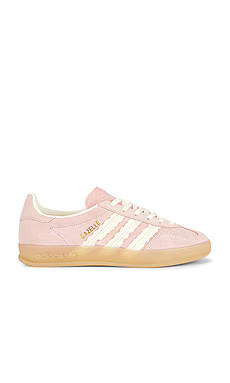 adidas Originals Gazelle Indoor in Wonder Mauve, Cream White & Gum 3 from Revolve.com | Revolve Clothing (Global)