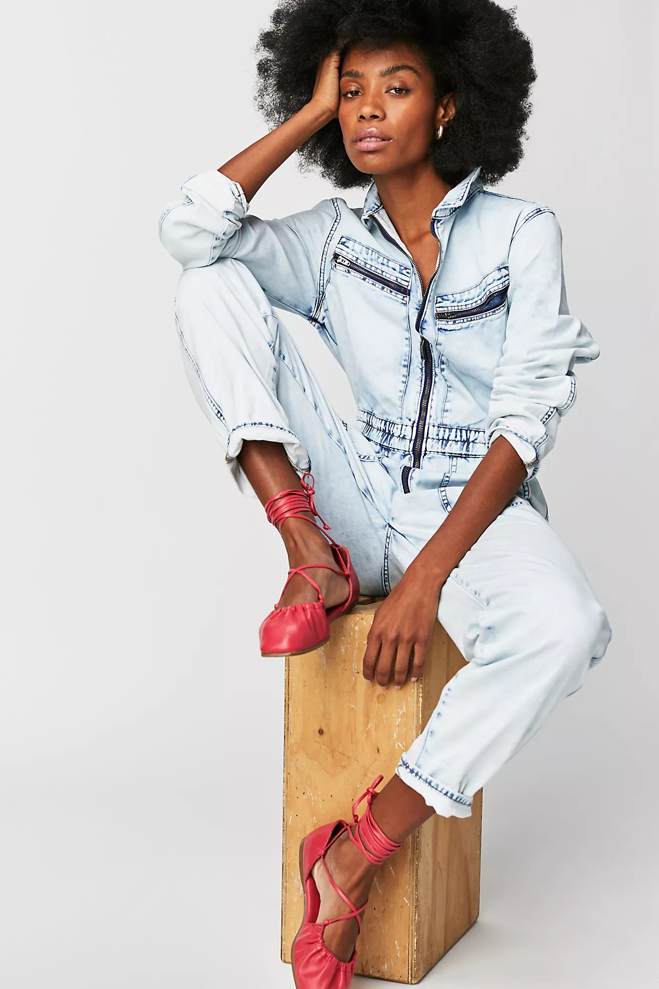 OneTeaspoon Florence Olivia Denim Jumpsuit | Free People (Global - UK&FR Excluded)