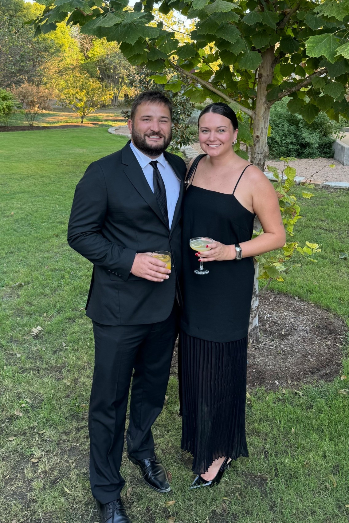Black tie wedding guest dress 🪩 i ordered a Tall and did NOT need to at 5’9 