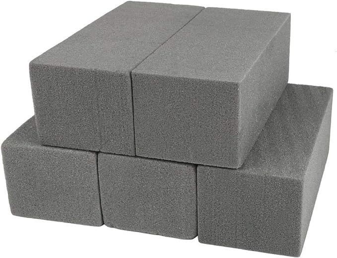 CCINEE Dry Floral Foam Bricks,Florist Styrofoam Blocks Supplies for Artificial Flower Arrangement... | Amazon (US)