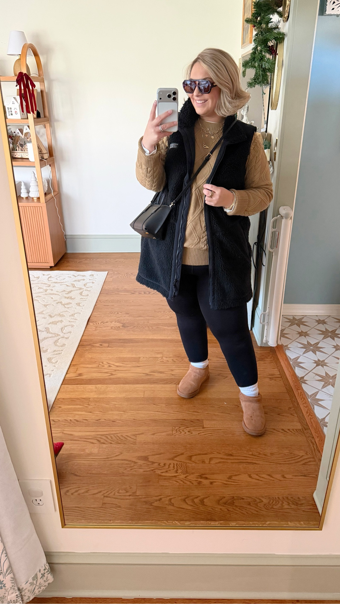 When it’s freezing outside but you still want to feel put together and warm❄️🩷 the long version of my vest is gone but there is a shorter version out now!
Vest: 3X
Sweater: XXL
Tee: 3X
Leggings: 2X

#LTKSeasonal #LTKmomlife #LTKPlusSize