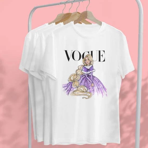 Rapunzel, Belle, Ariel, Cinderella, Sleeping Beauty, Elsa and Anna, Jasmin, Snow White Vogue Disn... | Etsy (US)