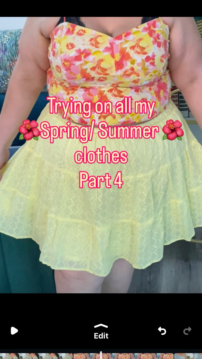 Trying on all Spring/Summer clothes part 4 🌺