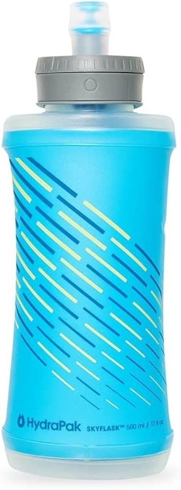 Hydrapak SkyFlask 500ml - Lightweight Collapsible Handheld Running Water Bottle Soft Flask - (500... | Amazon (US)