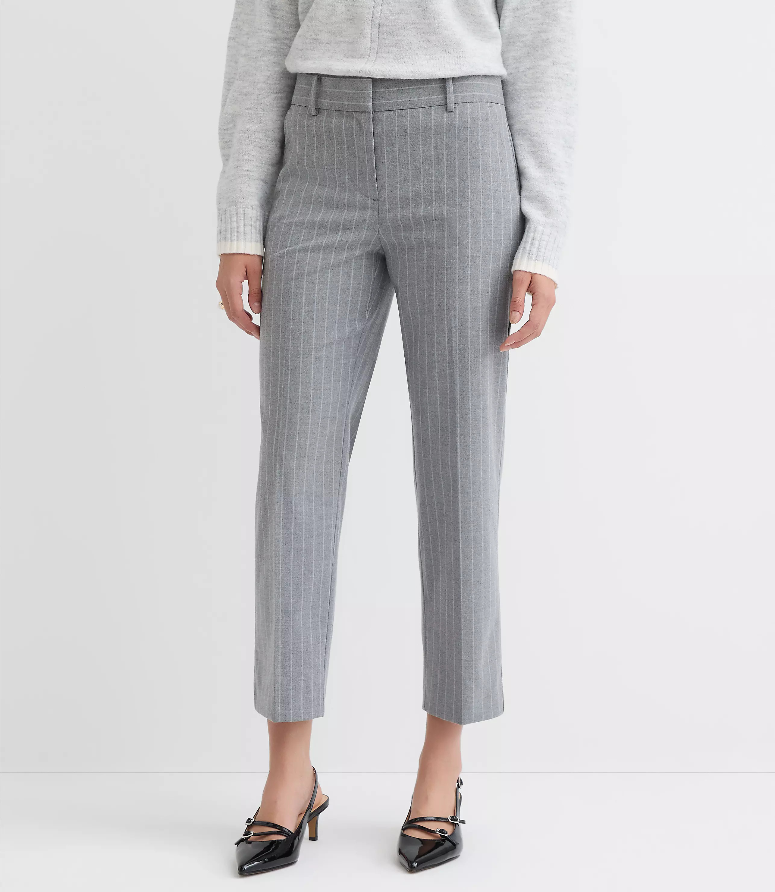 Petite Riviera Slim Pants in Stripe | LOFT