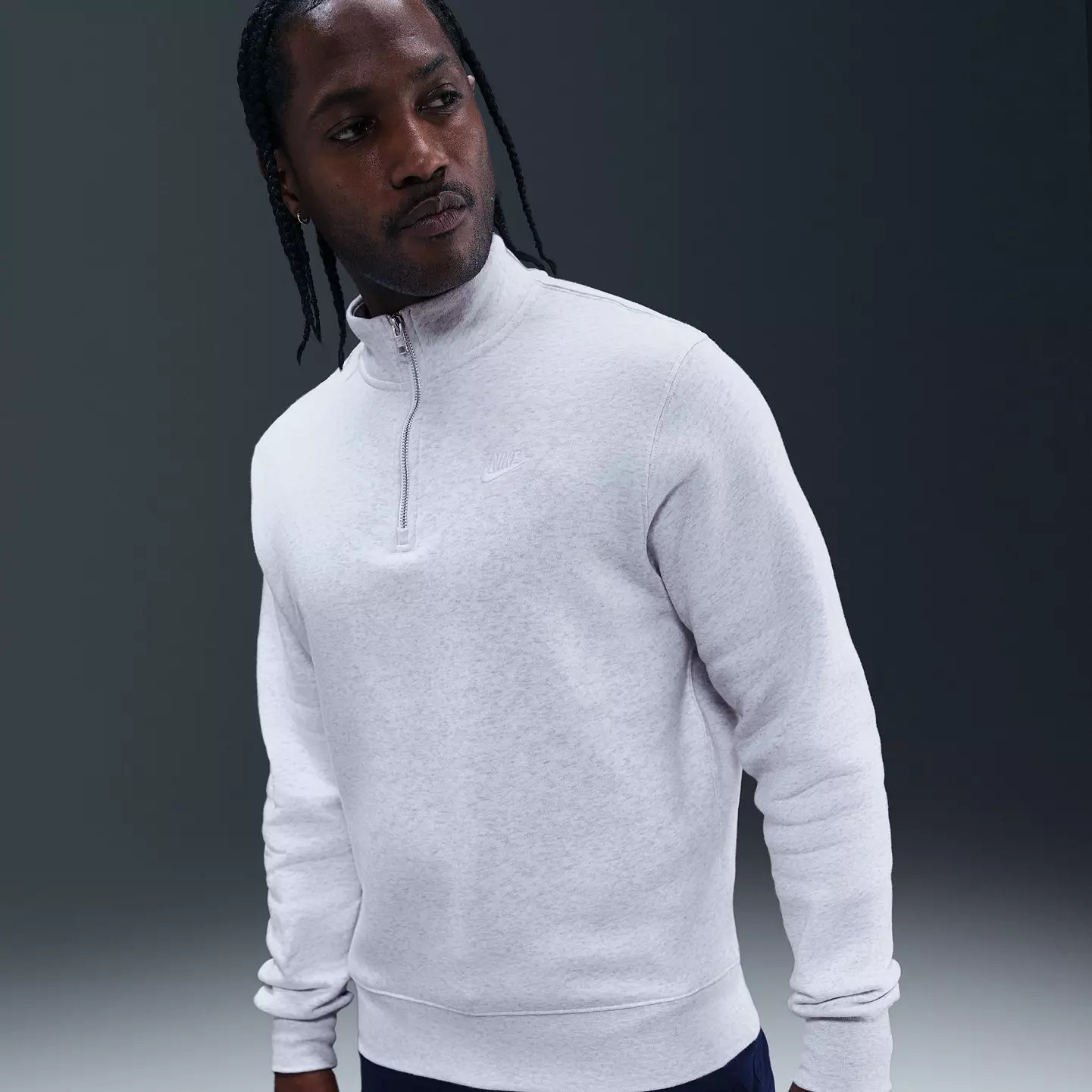 Nike Men's Sportswear Club 1/2 Zip Fleece Sweatshirt | DICK'S Sporting Goods