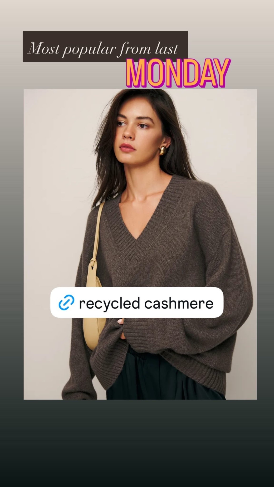 Cool girl style, cool girl aesthetic, cashmere, quiet luxury, recycled cashmere, reformation, carbon neutral, easy Mom outfit, over 40 style, over 40 style inspiration

#LTKmomlife #LTKOver40 #LTKWorkwear