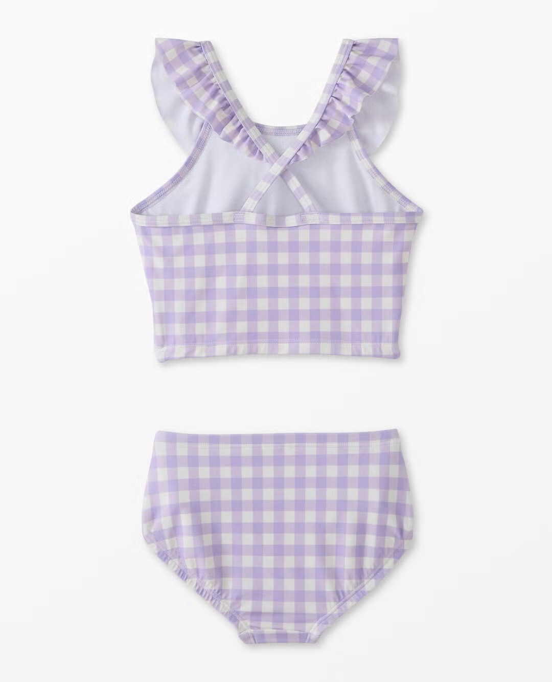 Two-Piece Ruffle Neck Swimsuit | Hanna Andersson