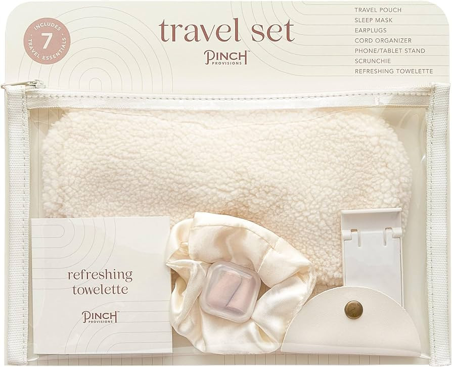 Pinch Provisions Travel Set Pouch, Travel Accessories for Airplanes, Road Trips & Cruises, Compac... | Amazon (US)