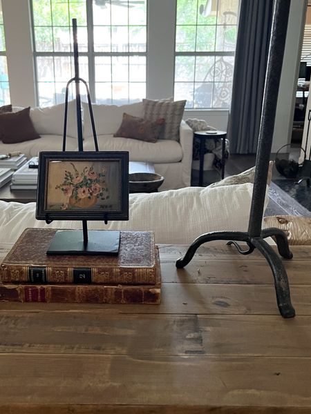 Art easel and tripod lamp 

#LTKhome #LTKstyletip #LTKfindsunder50