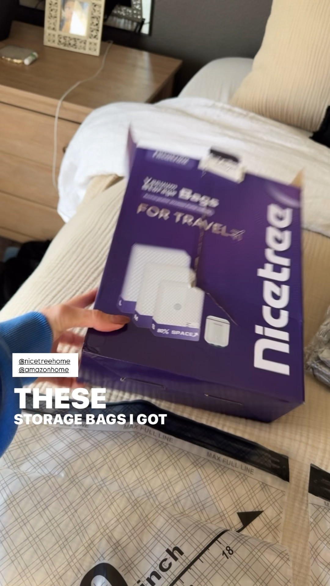 The easiest way to organize your closet or pack all the things for your next trip or vacation. Vacuum storage bags from Amazon! Bedding. Clothing. Closet storage. Organization. 

#LTKTravel #LTKHome #LTKOver40