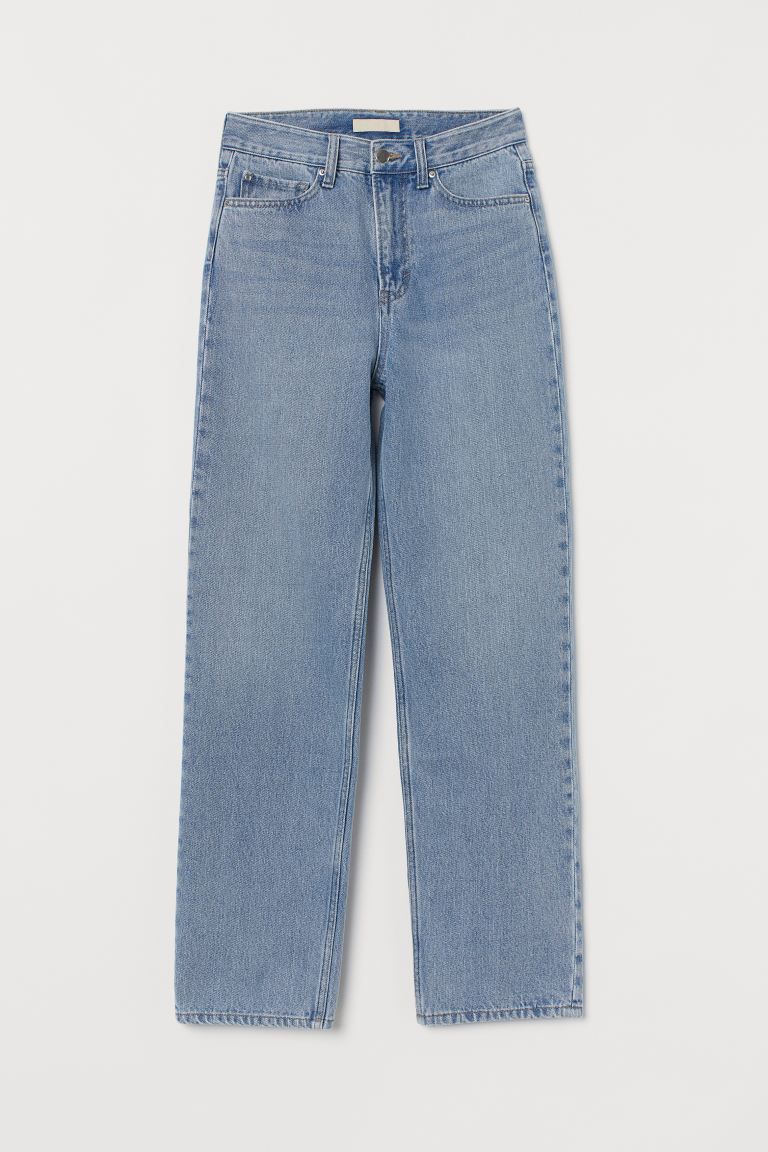 Straight High Waist Jeans | H&M (US)