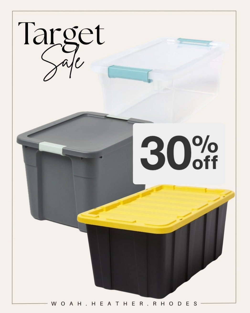Targets Deal of the Day is for Brightroom storage! Let’s get organized and stored before the new year 😉🙌🏼  #targetpartner #targethome #targetfind #storage #organization #targetsale

#LTKHome #LTKSaleAlert