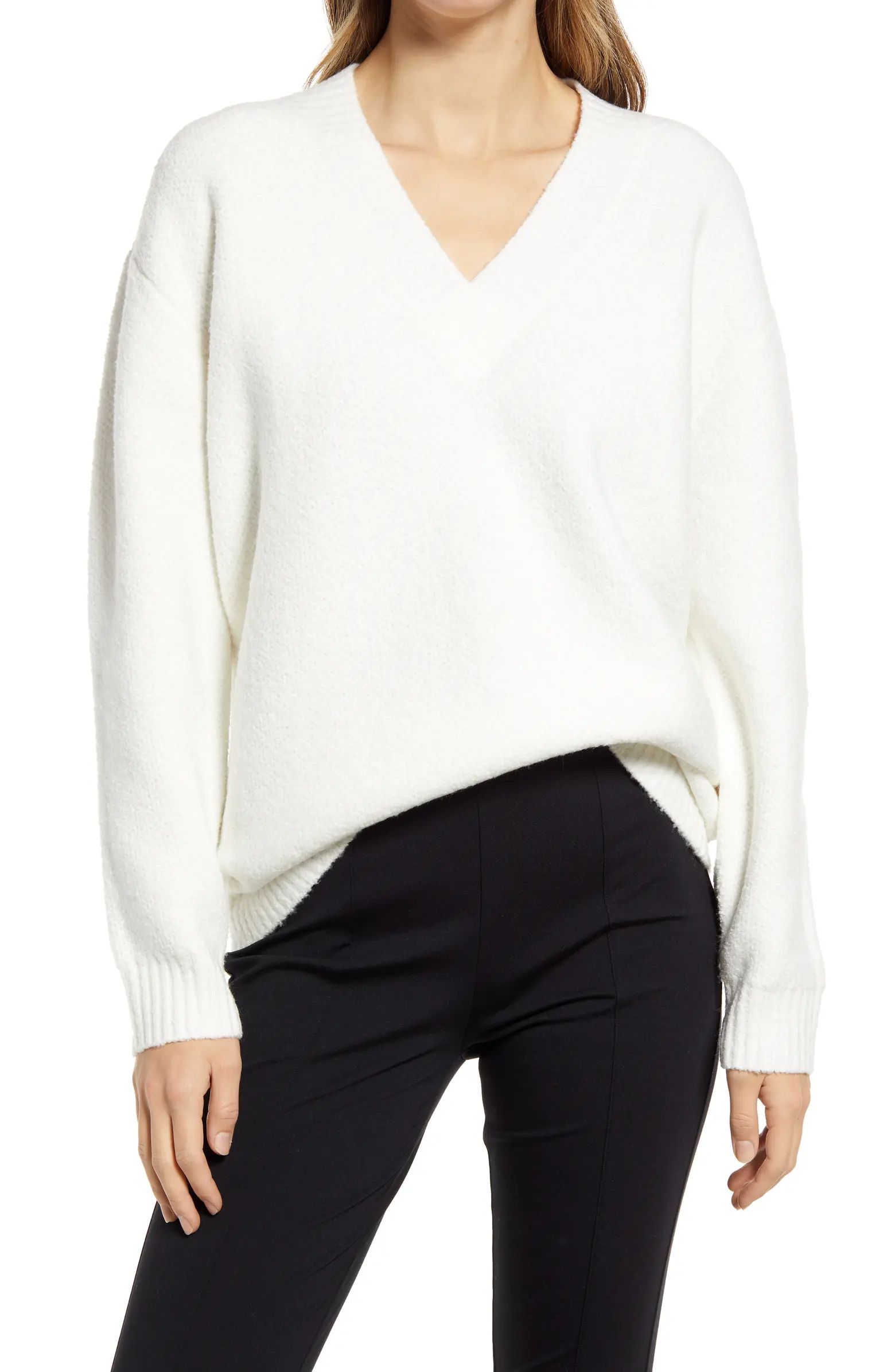 Women's Easy V-Neck Sweater | Nordstrom