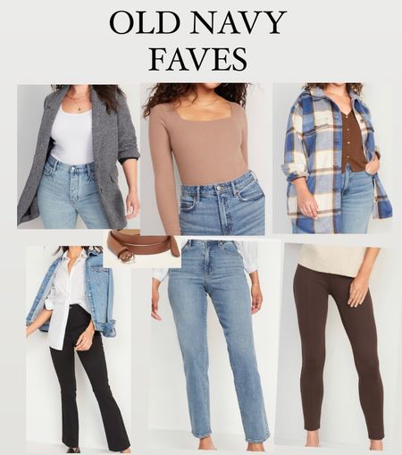 I have always loved Old Navy when my oldest who is now almost 23 was a baby and when I was pregnant with her I discovered them and wore their clothes ever since. Here are a few of my current faves. This shacket is so good you guys will sell out. And the brown skinny pixie pants a must have for fall and winter to pair with flannels and sweaters. 

Old navy fall fashion • shacket • flannel “ plaid • loose jeans • long sleeves 

#oldnavy #fallfashion #jeans #plaid #flannels #shacket #blaser #fallstyle #sweaterweather  

#LTKstyletip #LTKunder50 #LTKSeasonal