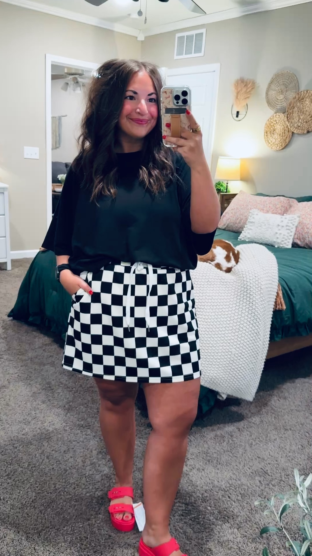 The easiest throw-on piece for busy days 🤍 this skort goes with everything!

sandals: fit true to size // wearing a 4
skort: fits true to size // wearing an XL
tee (part of a set): fits oversized // wearing an XL 

 

#LTKootd #LTKMidsize #LTKWorkwear