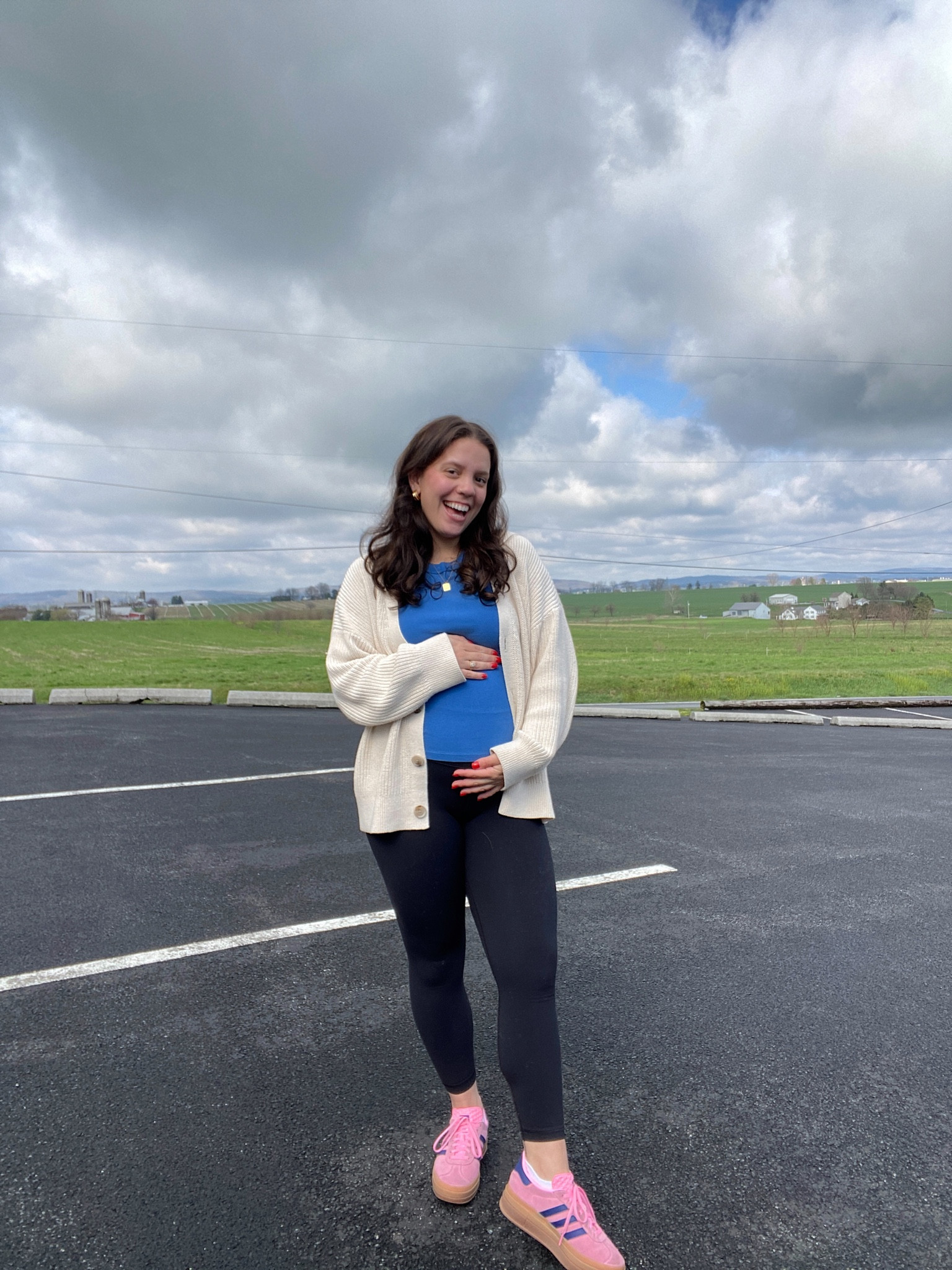 Birthday vibes 💖 I’ve been living in the cardigan on cooler days, I’m wearing an XL for a looser fit