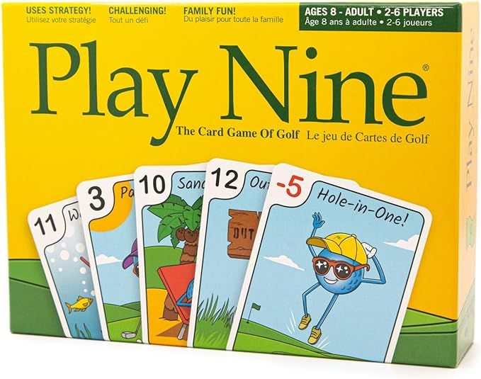 PLAY NINE - The Card Game for Families,Best Strategy Game For Couples, Fun Game Night Kids, Teens... | Amazon (US)