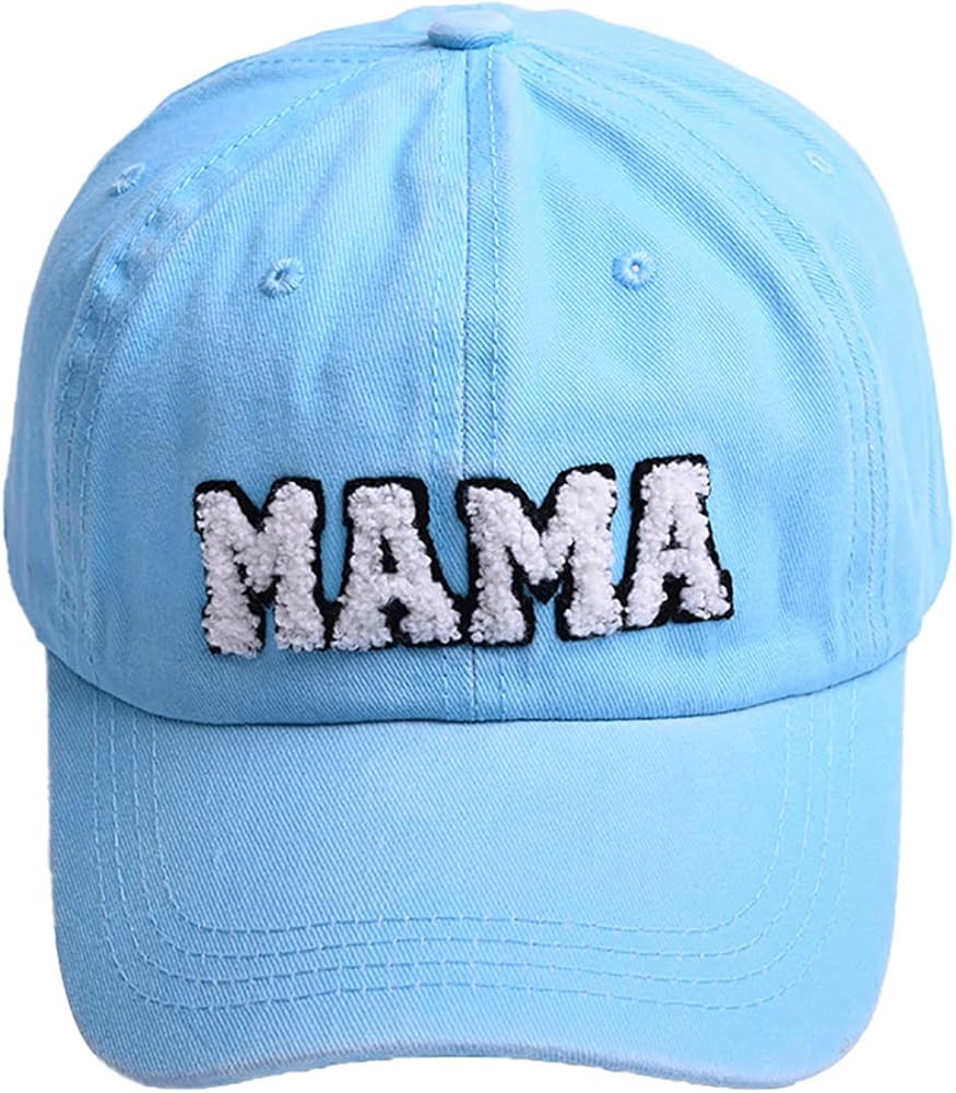 Waldeal Mama Hat for Women, Gifts for Mom, New Mom, Mom to Be, Adjustable Washed Distressed Baseb... | Amazon (US)