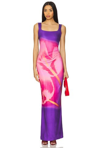 Runaway The Label Makiko Maxi Dress in Casanova from Revolve.com | Revolve Clothing (Global)