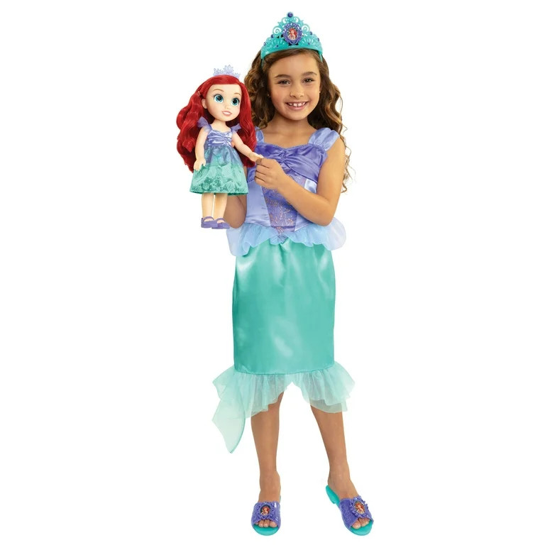 Disney Princess Ariel Doll and Dress Roleplay for Girls Ages 4-6 - Walmart.com | Walmart (US)