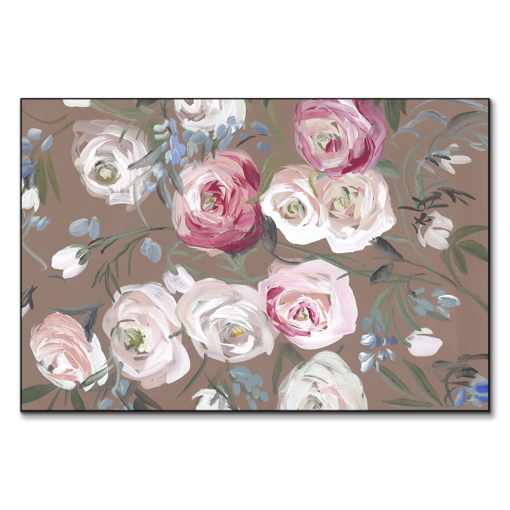 Red White Roses | Big Wall Decor (US)