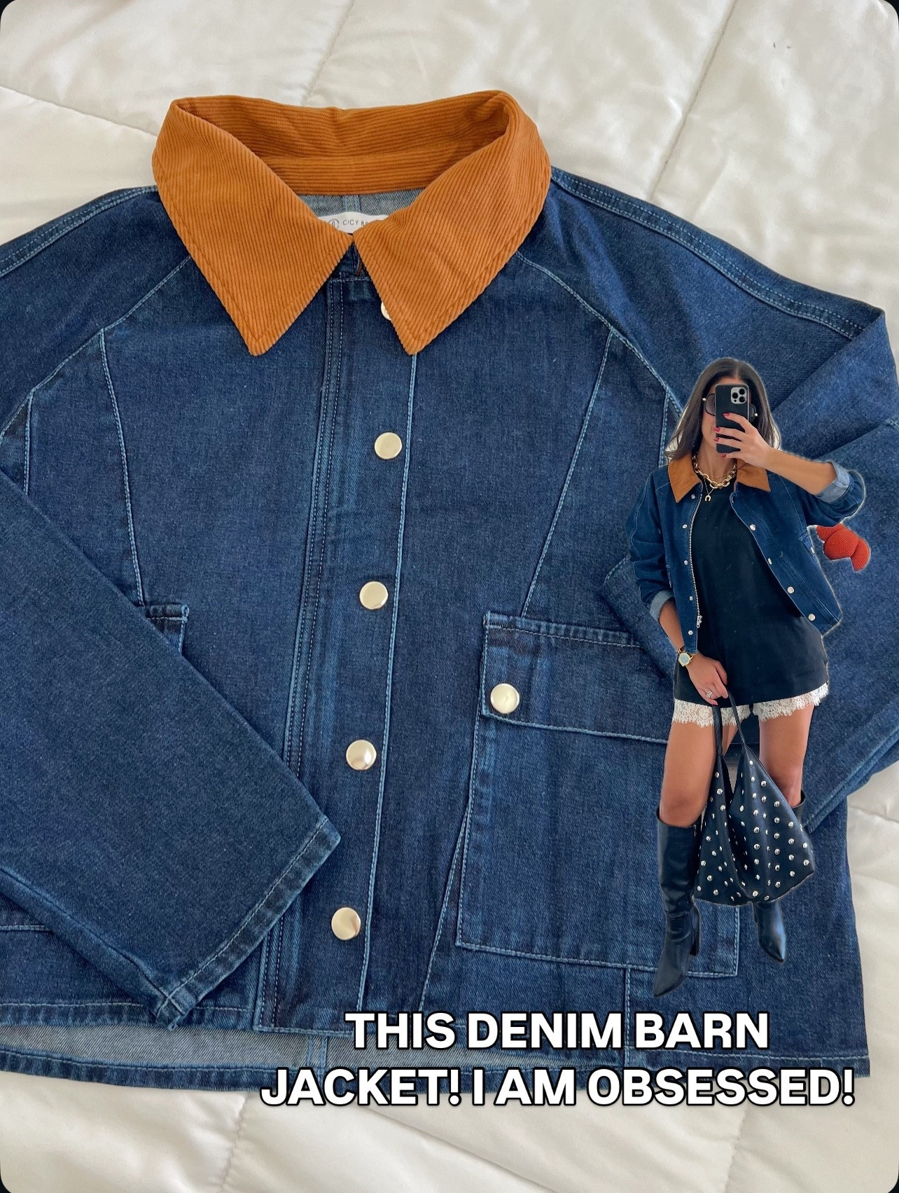 I’m so obsessed with this denim barn jacket! 

#LTKStyleTip #LTKSaleAlert #LTKFindsUnder50