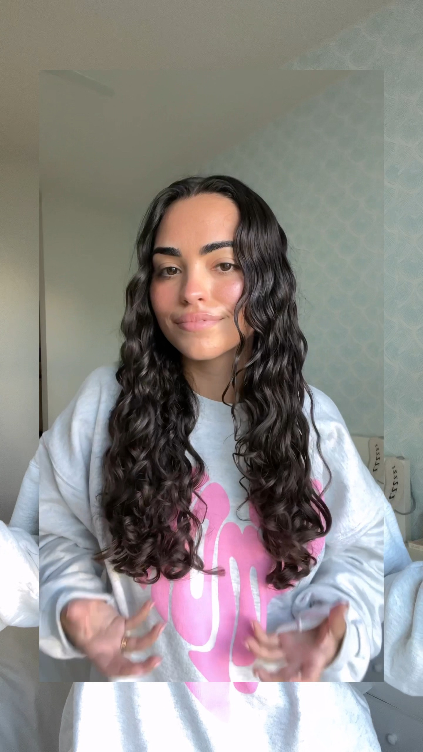 updated curly hair routine for frizz free curls/waves 

gel, mousse, curl cream

#LTKstyletip #LTKbeauty #LTKfindsunder50