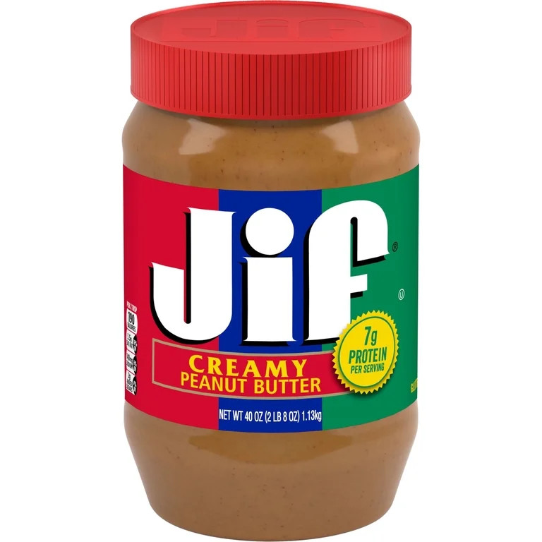 Jif Creamy Peanut Butter, 40 oz Jar | Walmart (US)