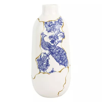 Vietri Storia Large Vase, Blue | Belk