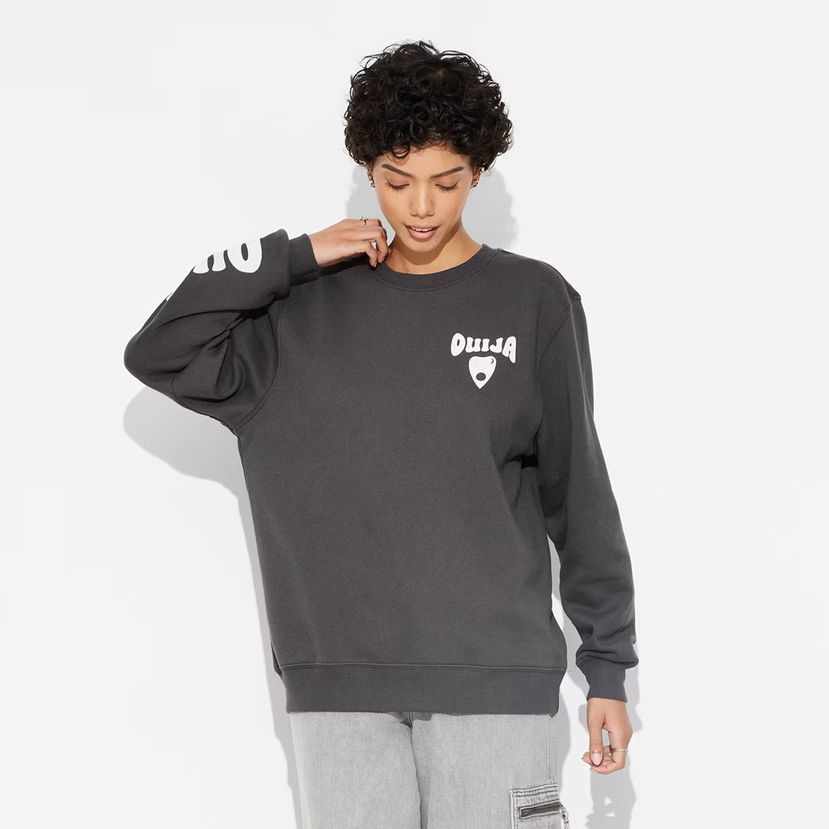 Women's Ouija Board '24 Graphic Sweatshirt - Black | Target