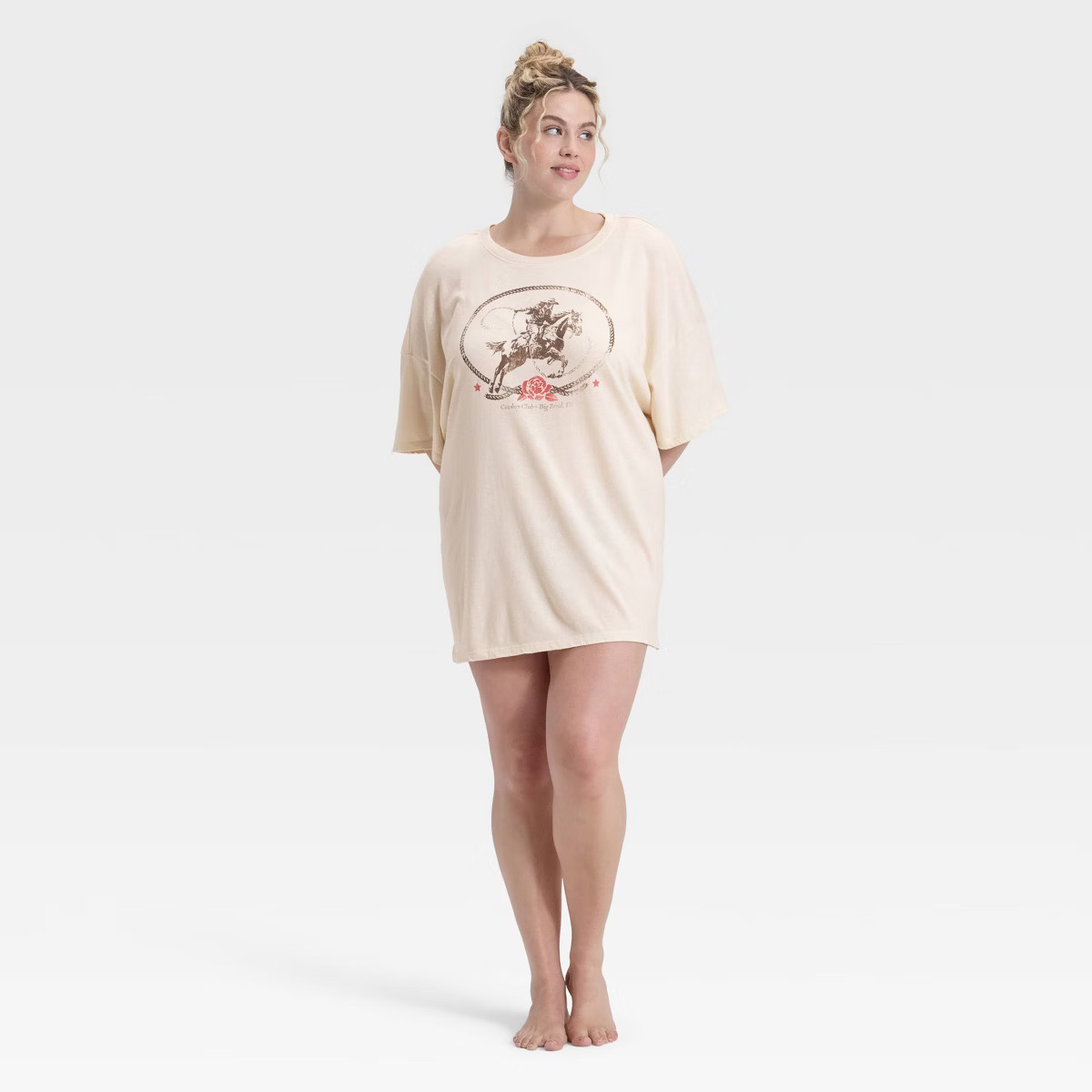 Women's Graphic Oversized T-Shirt Sleep Dress - Wild Fable™ | Target