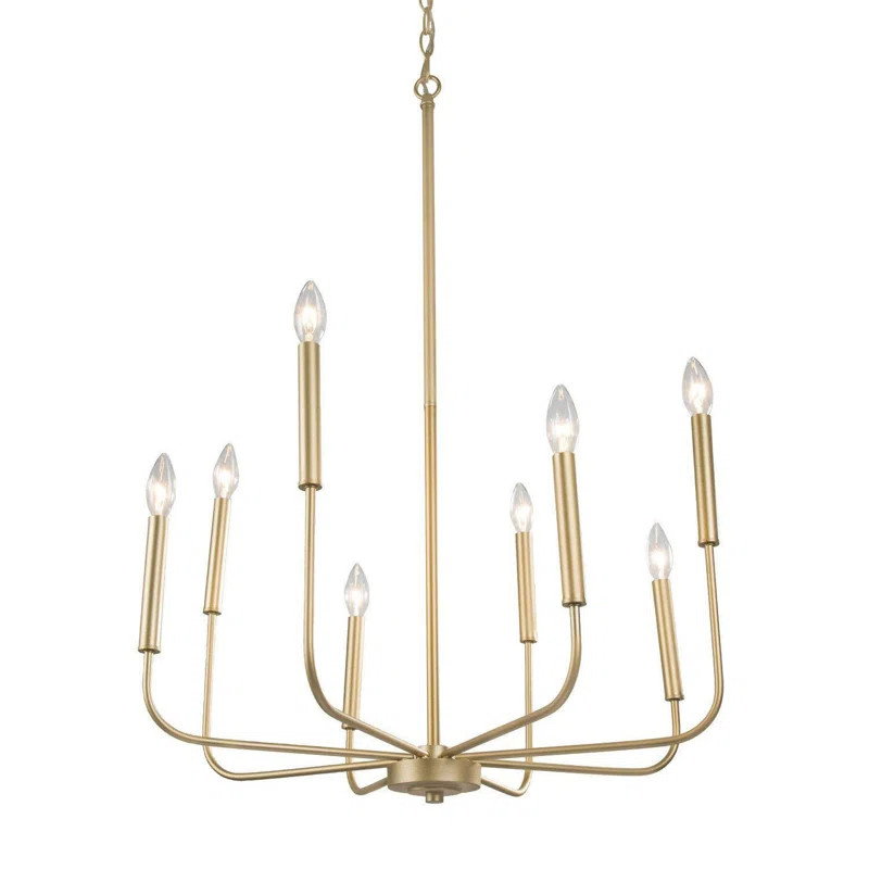 Akron 8 - Light Candle Style Classic Chandelier | Wayfair North America