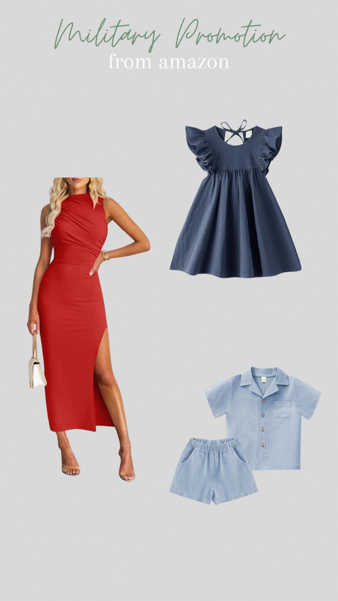 Perfect family look for a military promotion! 

#LTKStyleTip #LTKFindsUnder50 #LTKFamily