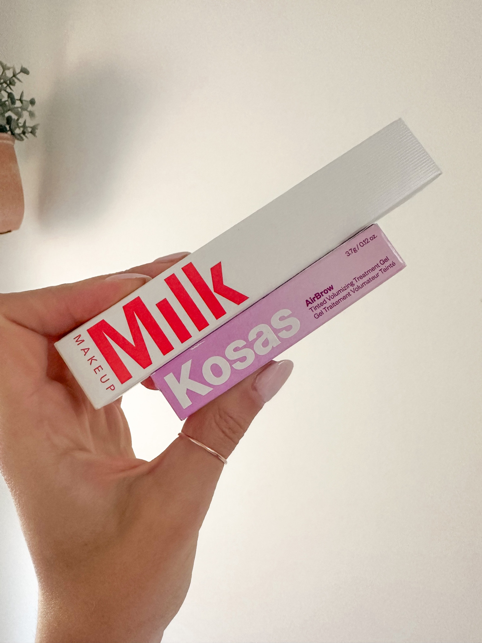 Testing out new clean make up finds 

Edited: didn’t like the milk mascara, it was awful. I did however like their waterproof version. 
This brow product is my new go-to!!
And it’s rated excellent on the Yuka app(similar to EWG).
#LTKunder50 

#LTKbeauty