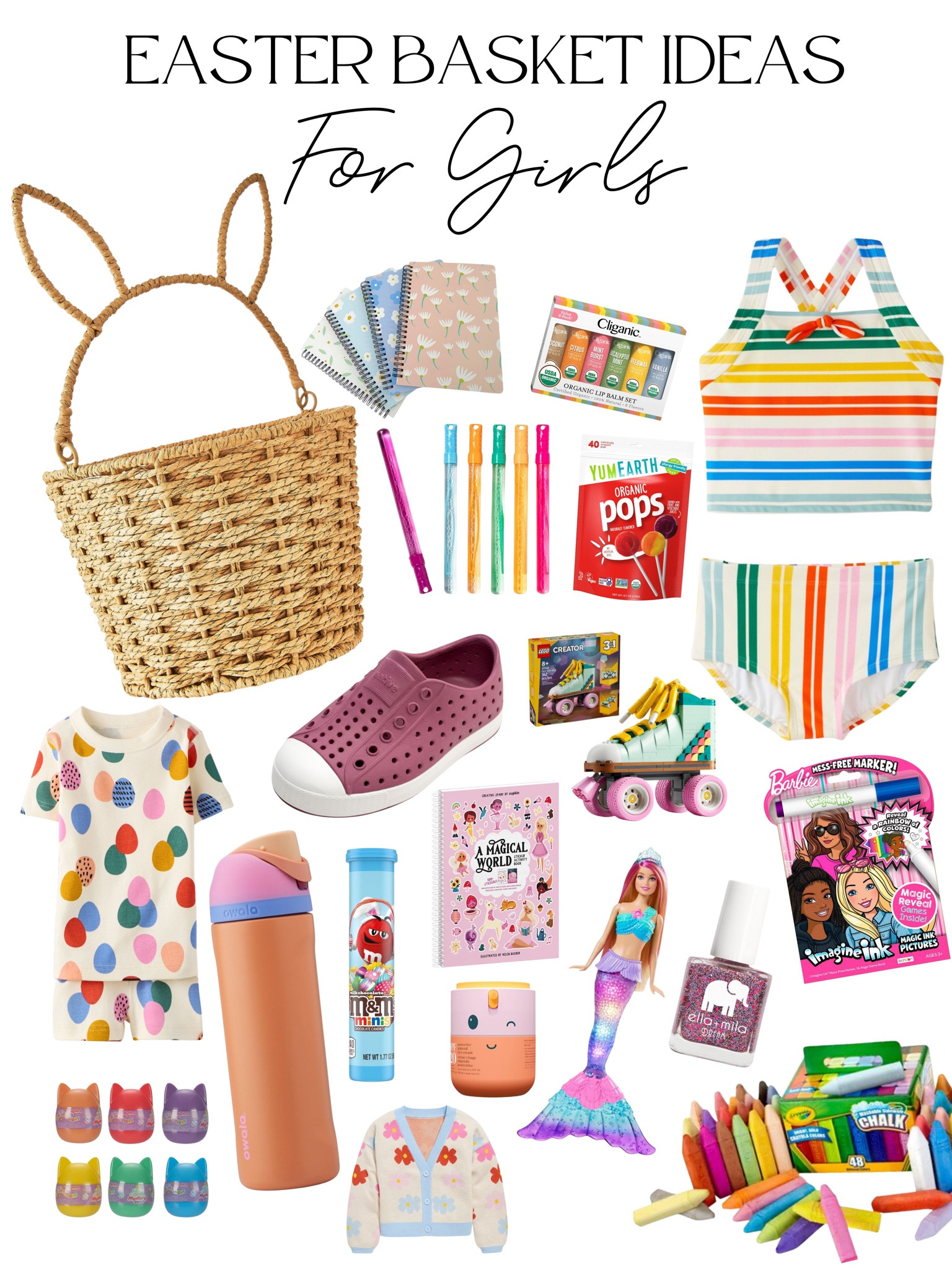 Easter basket gift guide for girls! 
#LTKgiftguide 
#easterbasket #girlseasterbasket 
#easter 

#LTKkids #LTKSeasonal #LTKfamily