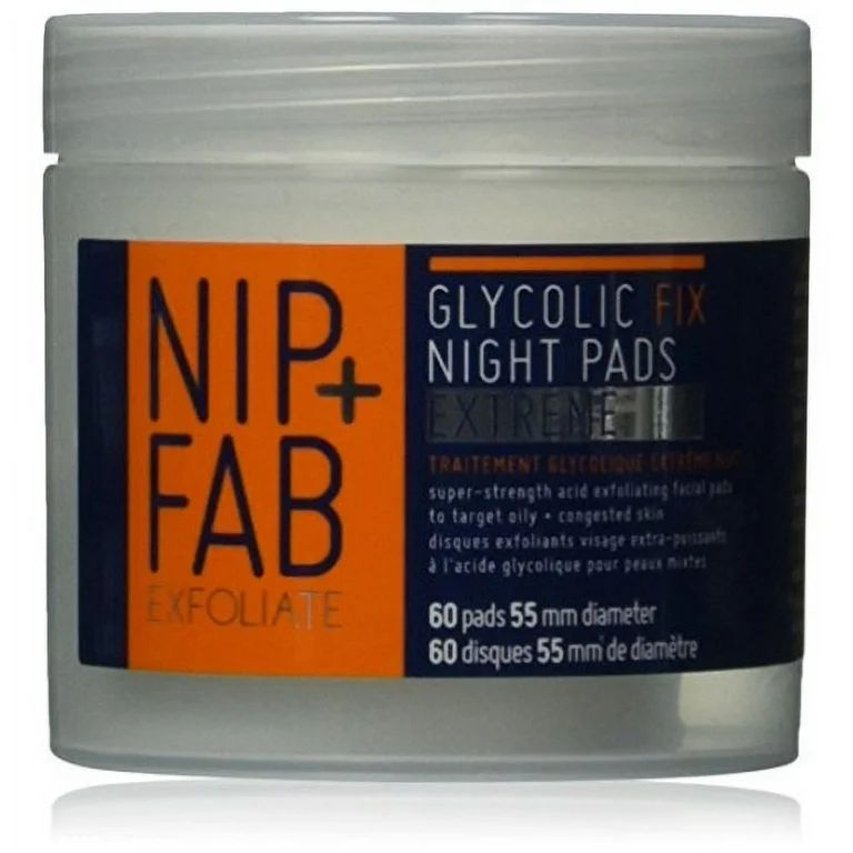 Nip + Fab Glycolic Fix Night Pads Extreme, 2.7 Oz | Walmart (US)