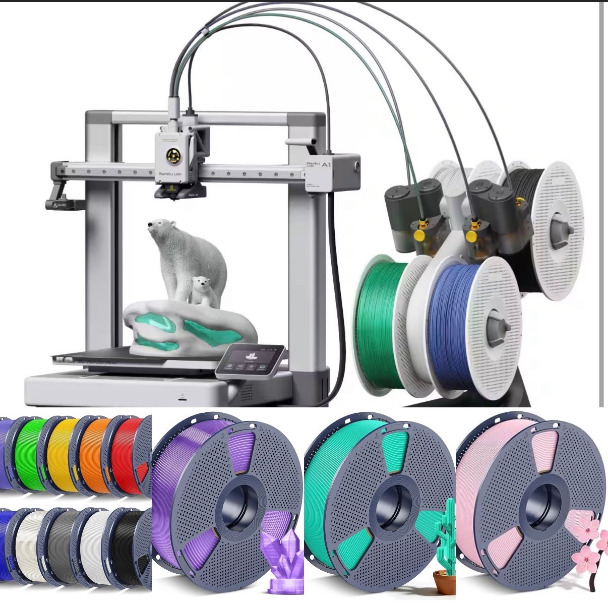 Ready to get your creativity going? Have a kid who’s been wanting a 3D printers? Now’s the time! This Bambu Lab A1 printer is a great out of the box printer and easy to get set up to use  

#LTKKids #LTKHome #LTKdayinmylife