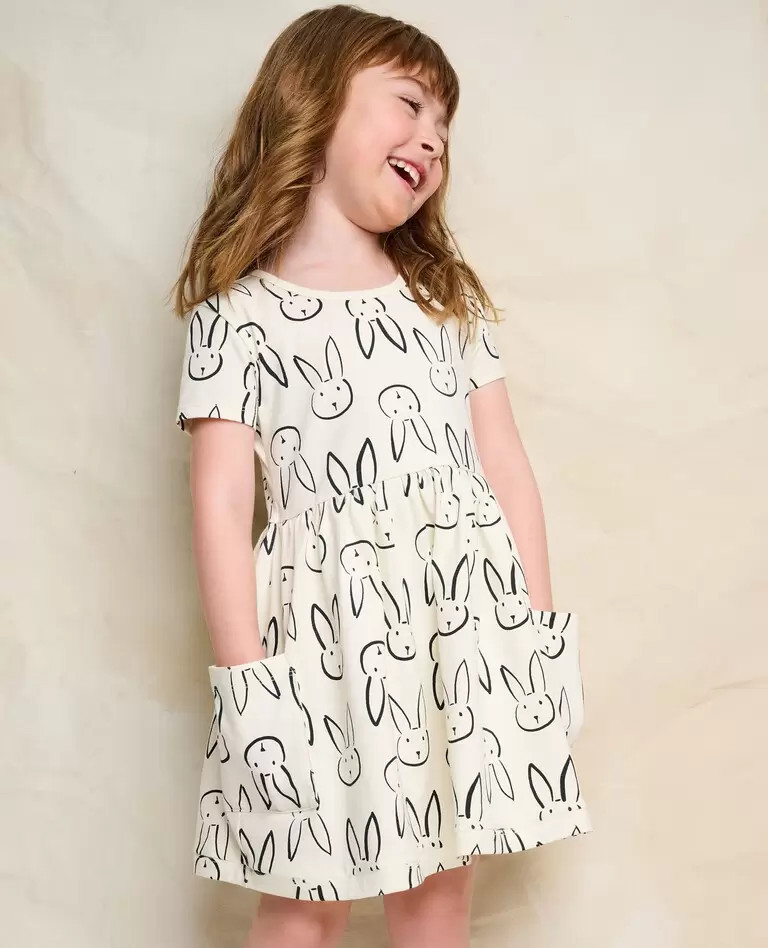 Easter Print Pocket Dress | Hanna Andersson