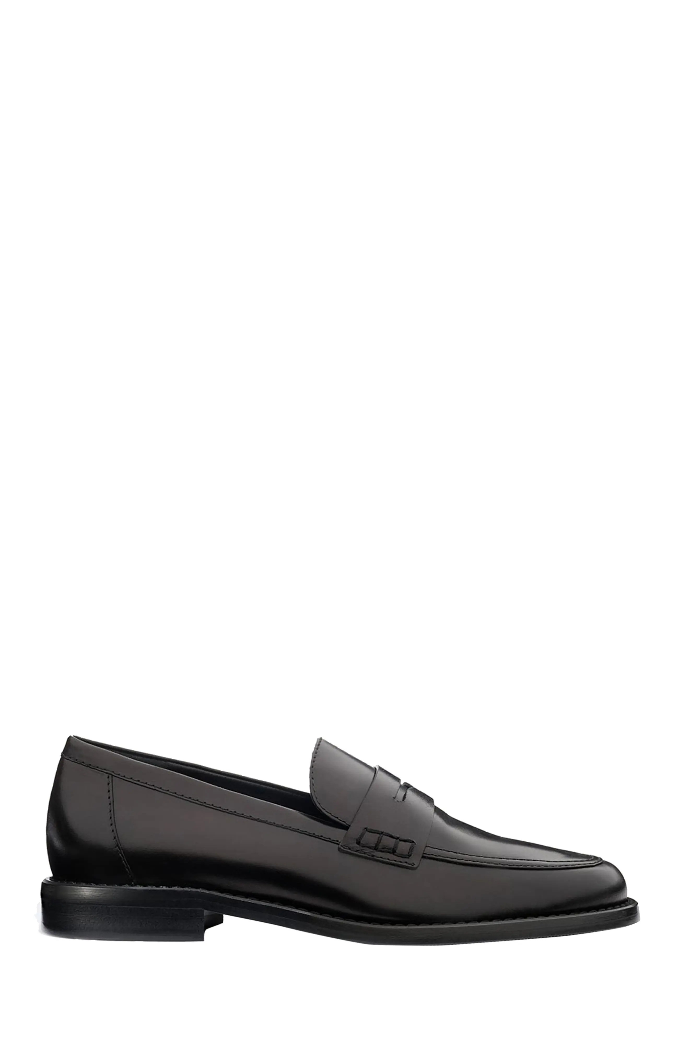 MARGAUX The Marlowe Loafer in Burgundy Calf at Nordstrom, Size 42.5 | Nordstrom