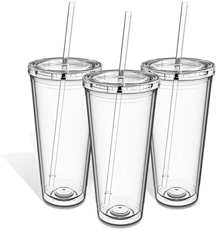 Maars Insulated Travel Tumblers 32 oz. | Double Wall Acrylic | 3 Pack | Amazon (US)